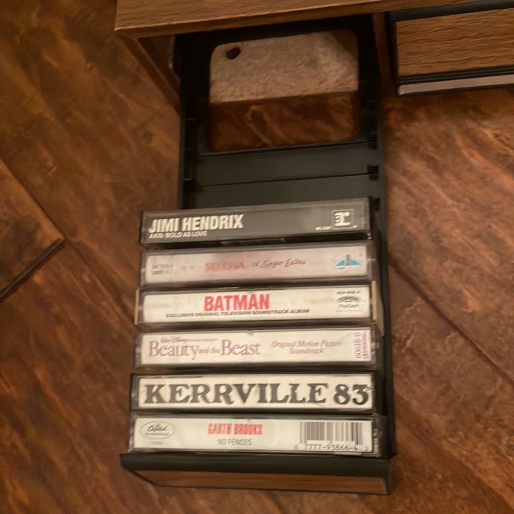 Vintage 3 Drawer Audio Cassette Tape Storage•Holds 42 Cassette Tapes•15.5”x12”x4 - Picture 5 of 5